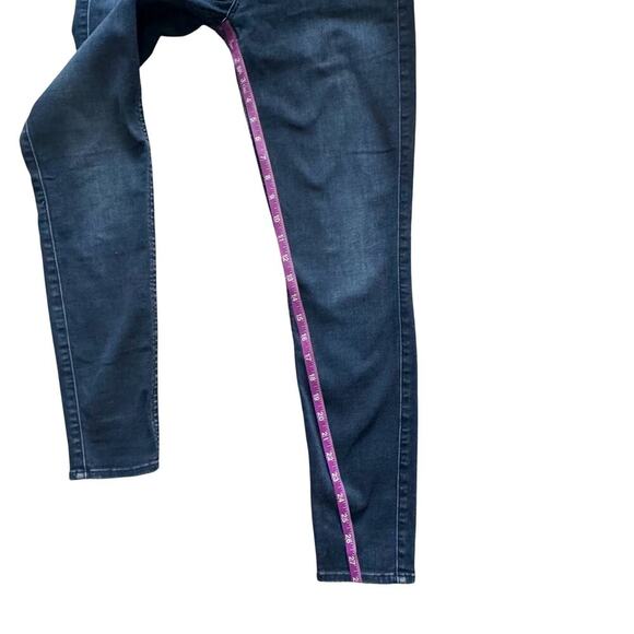 7 for All Mankind Jeans Women's Sz 28 Blue Gwenevere High Waist Ankle - Picture 12 of 14